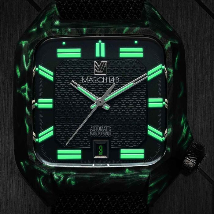 Montre MARCH LA.B AM2 Automatique "Nyctalope" Carbone Millésime Mars 2026 – Image 6