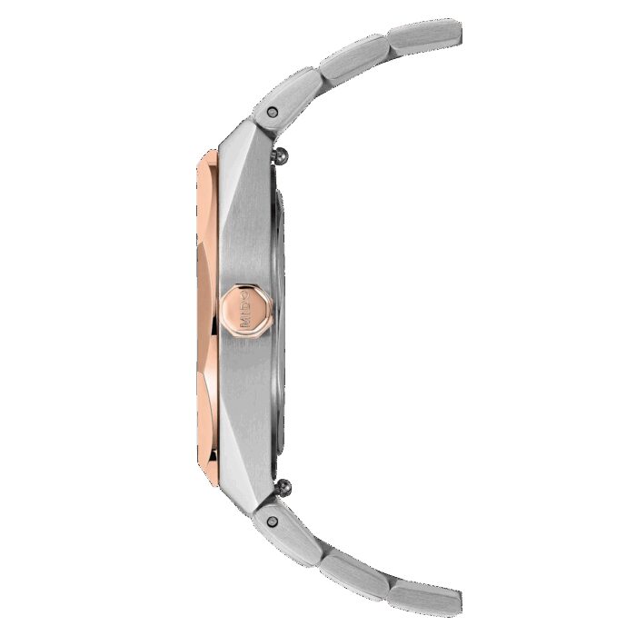 Montre Mido Multifort Multifort 8 One Crown Cadran Noir PVD Rose – Image 3