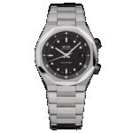 Montre Mido Multifort Multifort 8 Two Crowns Cadran Noir Bracelet Acier