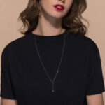 Collier La Brune & La Blonde Majorette Sautoir Diamant 0,20 ct Or Rose – Image 2