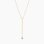 Collier La Brune & La Blonde Majorette Sautoir Diamant 0,20 ct Or Rose – Image 3