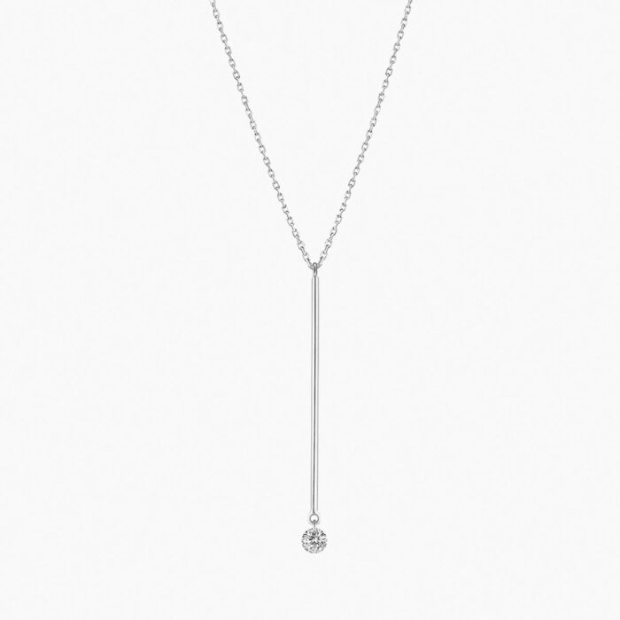 Collier La Brune & La Blonde Majorette Sautoir Diamant 0,20 ct Or Rose – Image 4