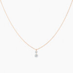 Collier La Brune & La Blonde 360° Duo 2 Diamants 0,35 ct Or Jaune – Image 4
