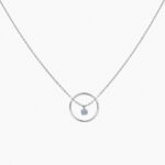 Collier La Brune & La Blonde Excentrique Diamant 0,12 ct Or Jaune – Image 2