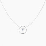 Collier La Brune & La Blonde Excentrique Diamant 0,07 ct Or Jaune – Image 3