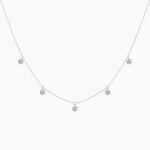 Collier La Brune & La Blonde 360° 5 Diamants Or Jaune – Image 3