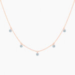 Collier La Brune & La Blonde 360° 5 Diamants Or Jaune – Image 4