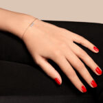 Bracelet La Brune & La Blonde Pampilles 3 Diamants Or Jaune – Image 3