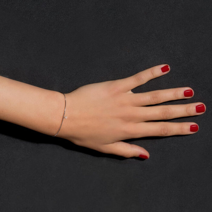 Bracelet Jonc La Brune & La Blonde 360° Diamant 0,20 ct Or Jaune – Image 3