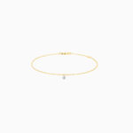 Bracelet La Brune & La Blonde 360° Diamant 0,10 ct Or Jaune