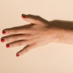 Bracelet Cordon La Brune & La Blonde BB Saphir Jaune 0,15 ct – Image 2