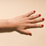 Bracelet Cordon La Brune & La Blonde BB Saphir Rose 0,15 ct – Image 2