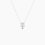 Collier La Brune & La Blonde Lily Diamant 0,15 ct Or Rose – Image 3