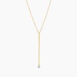 Sautoir La Brune & La Blonde MAJORETTE Or Jaune Diamant 0,10ct