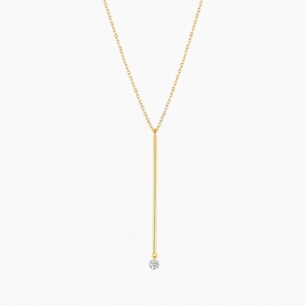 Sautoir La Brune & La Blonde MAJORETTE Or Jaune Diamant 0,10ct