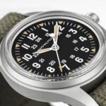 Montre Hamilton Khaki Field Mechanical Cadran Noir Bracelet Textile 36mm – Image 6