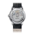 Montre Mido Baroncelli Heritage 39mm Cadran Blanc Bracelet Cuir Noir – Image 2