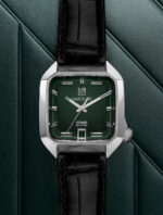 Montre March LA.B AM2 Automatique Grall 39 mm Bracelet Alligator Noir