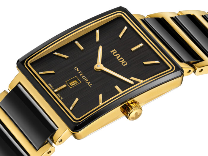 Montre Rado Integral 40-Year Anniversary Edition 28mm Quartz Cadran Noir – Image 2