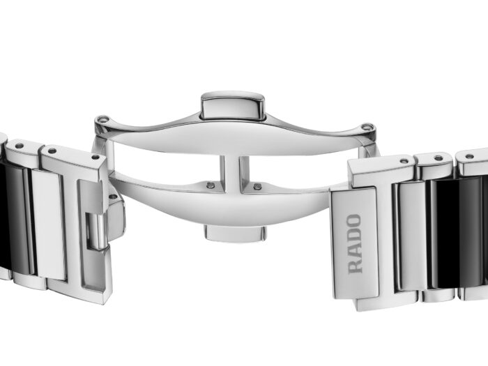 Montre Rado Integral Diamonds 28mm Quartz Cadran Noir Laqué – Image 5