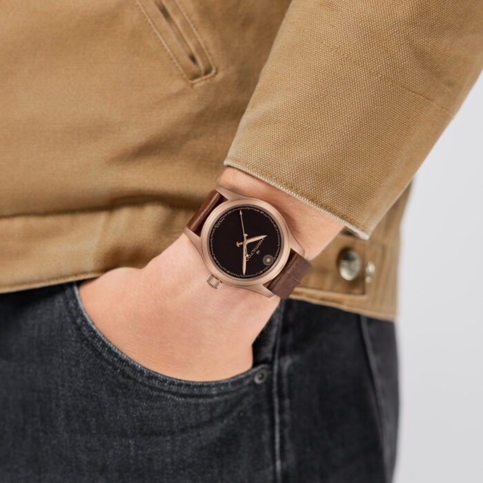 Montre Hamilton Khaki Field Auto The Odyssey 42 mm Bronze Automatique Édition Limitée – Image 2