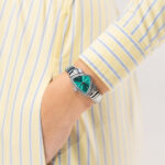 Montre Hamilton Ventura S 24mm Quartz Cadran Turquoise Bracelet Acier – Image 2