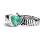Montre Hamilton Ventura S 24mm Quartz Cadran Turquoise Bracelet Acier – Image 4