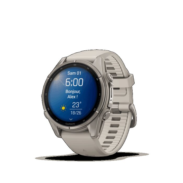 Montre Garmin Fenix 9 43 mm Titanium – Image 2