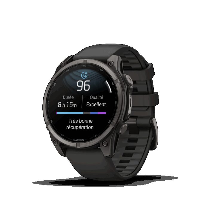 Montre Garmin Fenix 9 47 mm Titane DLC – Image 3
