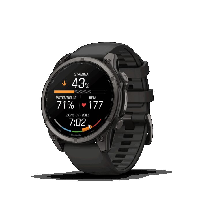 Montre Garmin Fenix 9 47 mm Titane DLC – Image 4