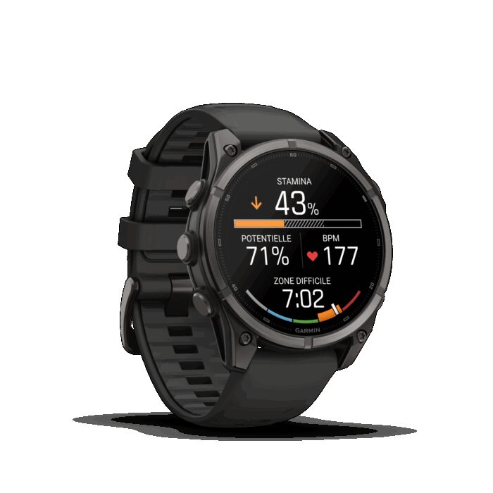 Montre Garmin Fenix 9 47 mm Titane DLC – Image 10