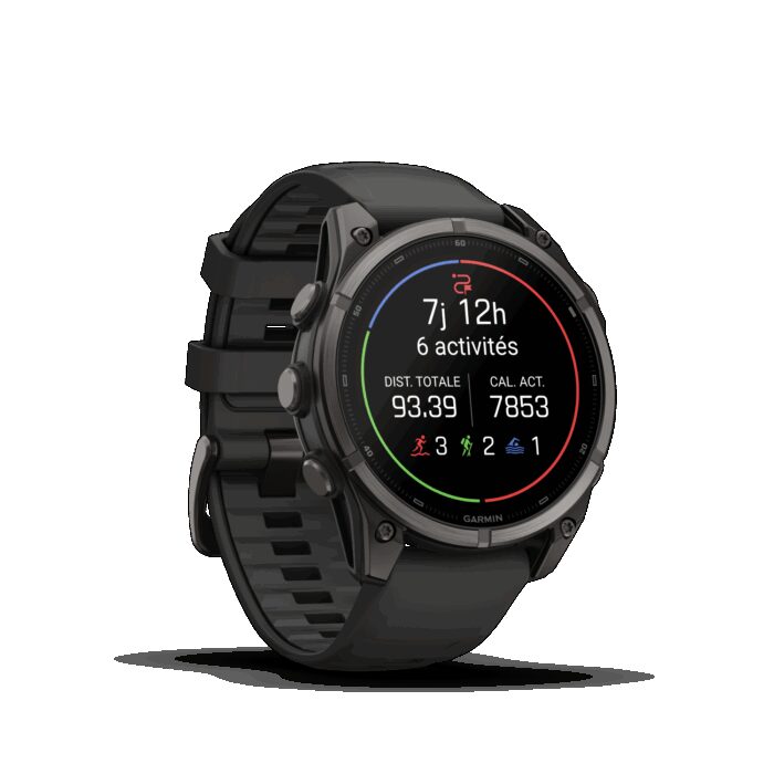 Montre Garmin Fenix 9 51 mm Titane DLC – Image 6