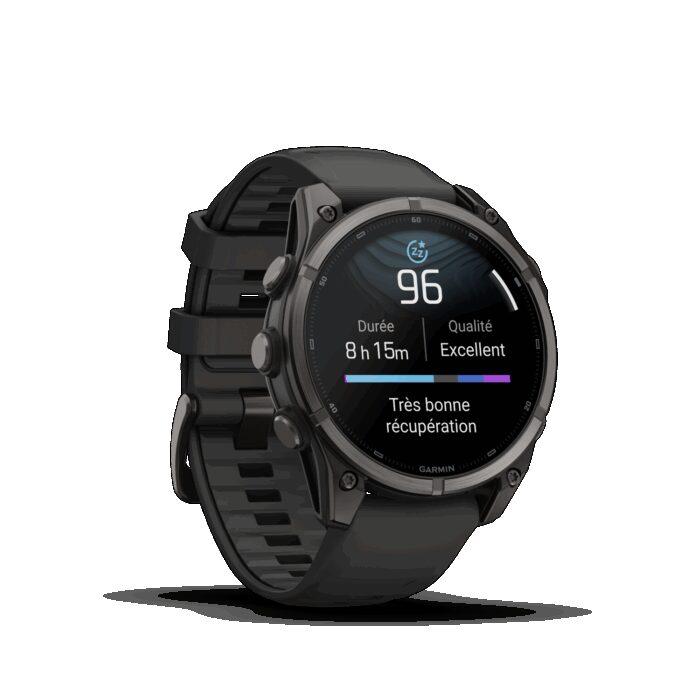 Montre Garmin Fenix 9 51 mm Titane DLC – Image 9