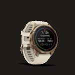 Montre Garmin Fenix 9 Pro 43 mm Titane doré – Image 5