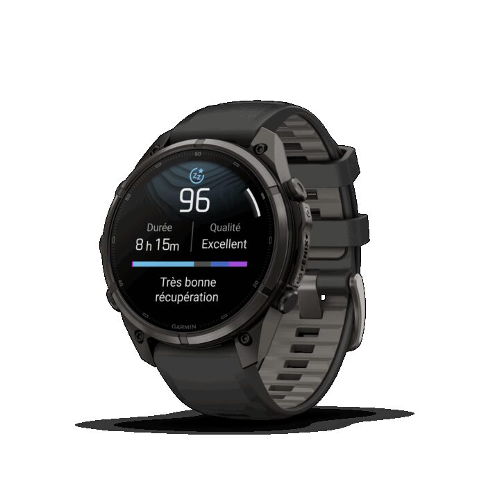 Montre Garmin Fenix 9 Pro 47 mm Titane DLC – Image 3