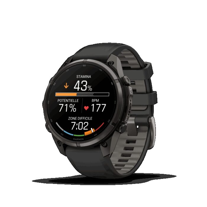 Montre Garmin Fenix 9 Pro 47 mm Titane DLC – Image 4