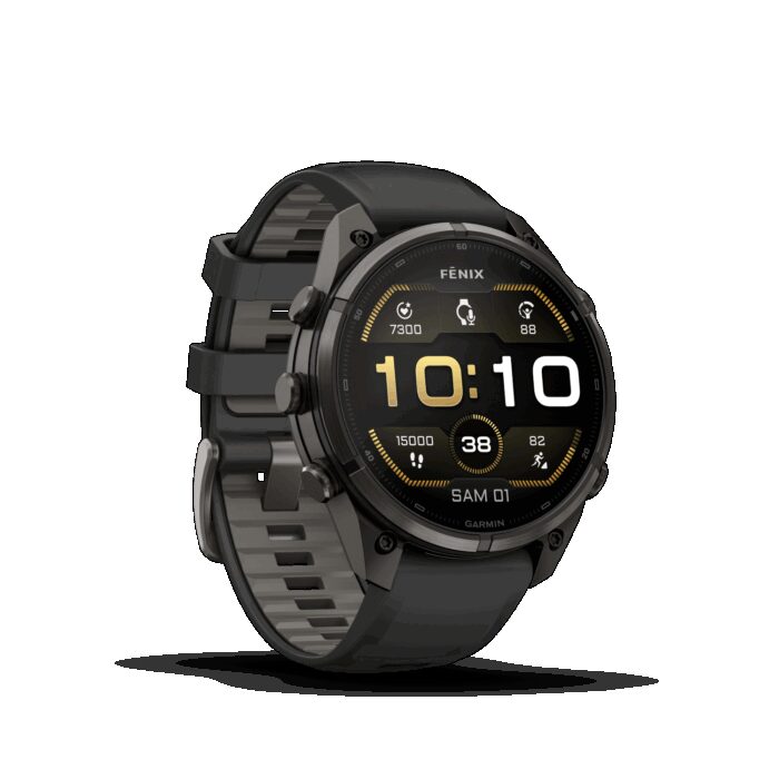 Montre Garmin Fenix 9 Pro 47 mm Titane DLC – Image 7