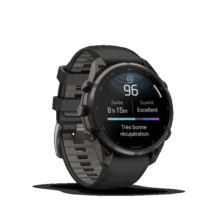Montre Garmin Fenix 9 Pro 47 mm Titane DLC – Image 9