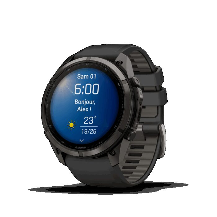 Montre Garmin Fenix 9 Pro 51 mm Titane DLC – Image 2