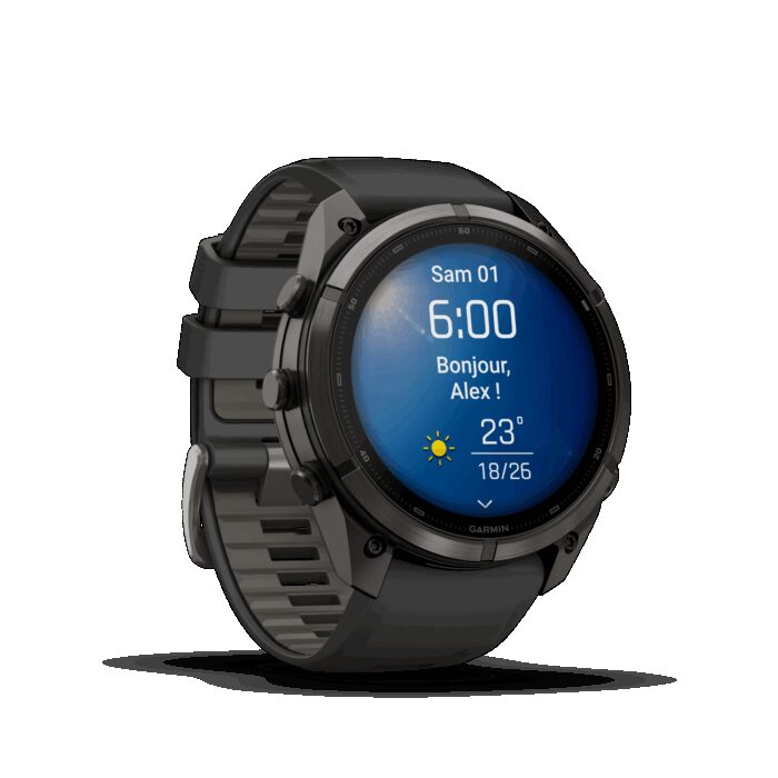 Montre Garmin Fenix 9 Pro 51 mm Titane DLC – Image 7