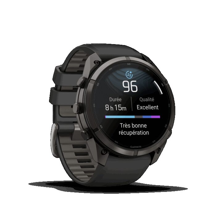Montre Garmin Fenix 9 Pro 51 mm Titane DLC – Image 8