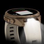 Montre Garmin Fenix 9 Pro inReach 43 mm Titane doré – Image 8