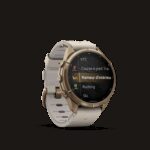 Montre Garmin Fenix 9 Pro inReach 43 mm Titane doré Cuir – Image 7