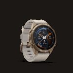Montre Garmin Fenix 9 Pro inReach 43 mm Titane doré Cuir – Image 10