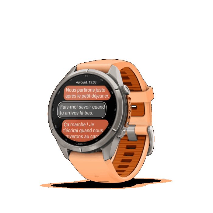 Montre Garmin Fenix 9 Pro inReach 43 mm Titanium – Image 2