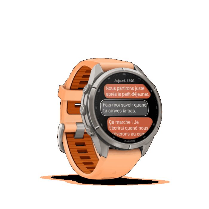 Montre Garmin Fenix 9 Pro inReach 43 mm Titanium – Image 8