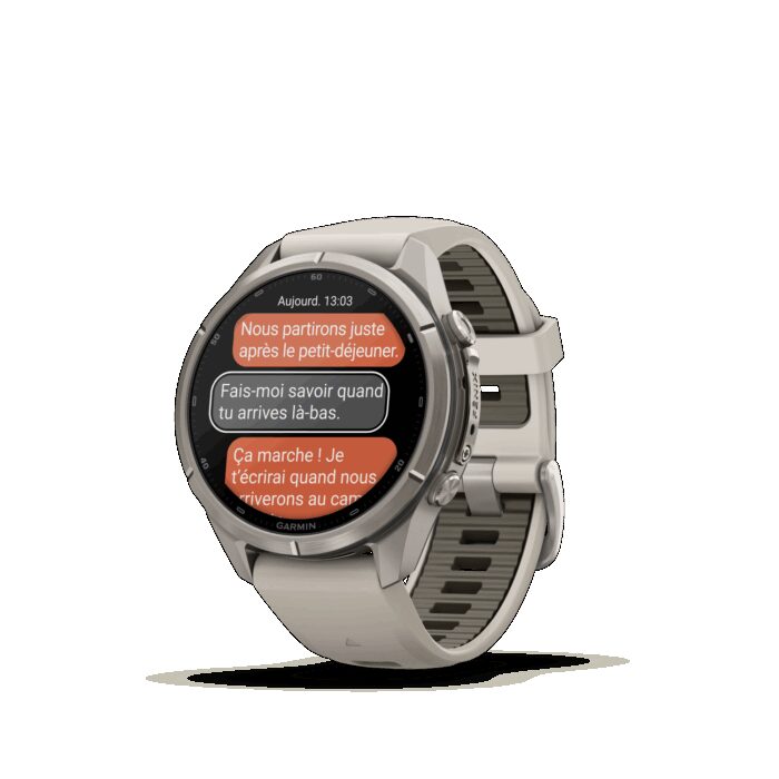 Montre Garmin Fenix 9 Pro inReach 43 mm Titanium – Image 3