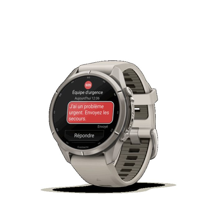 Montre Garmin Fenix 9 Pro inReach 43 mm Titanium – Image 4