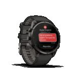 Montre Garmin Fenix 9 Pro inReach 47 mm Titane DLC – Image 9
