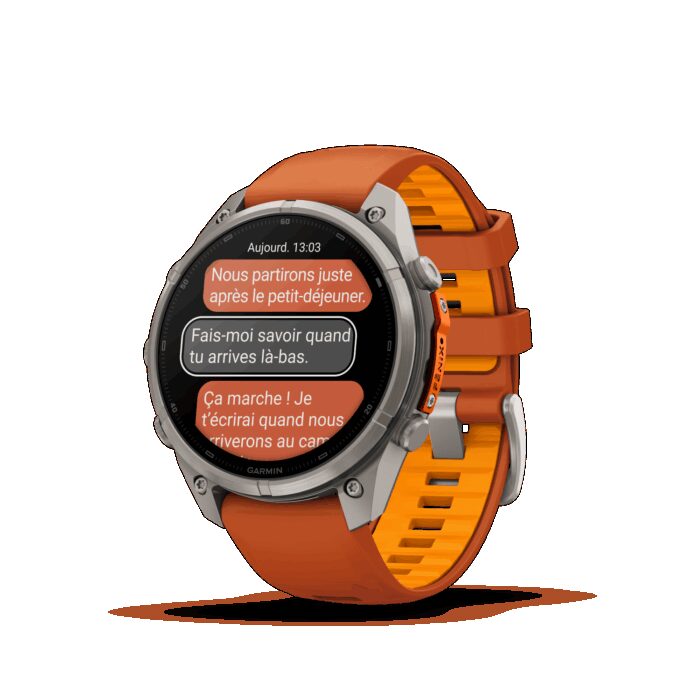 Montre Garmin Fenix 9 Pro inReach 47 mm Titanium – Image 2